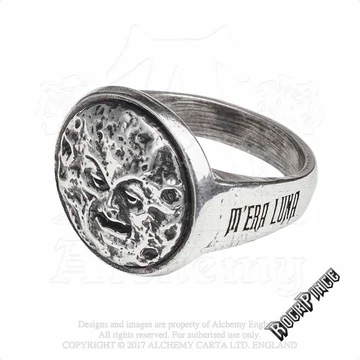 Alchemy - M'era Luna - Man In The Moon - gyűrű R218