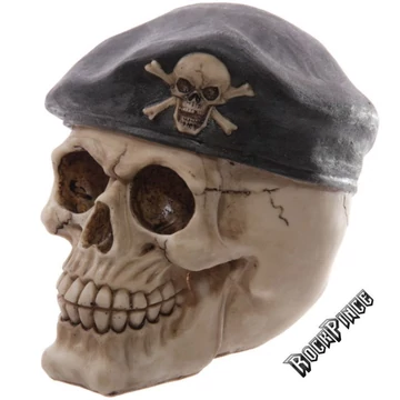 Skull With Berets - koponya - FEKETE - 816-4934 / SK207