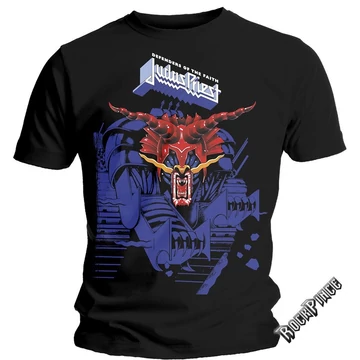 Judas Priest - Defenders Blue - Unisex Póló - JPTEE13MB