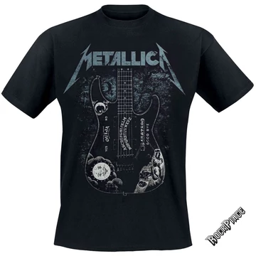 Metallica - Kirk Ouija Guitar - UNISEX PÓLÓ - METKROJGT 8012