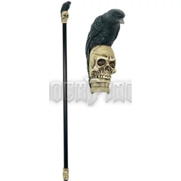 Raven on Skull - SÉTAPÁLCA - D0066A3