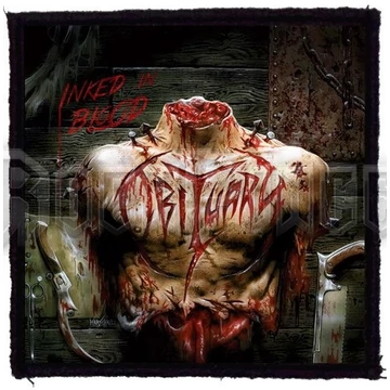 OBITUARY - Inked In Blood (95x95) - kisfelvarró HKF-0662