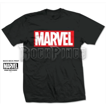 Marvel Comics - Box Logo - Unisex Póló - MARVTS15MB