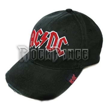 AC/DC - RED LOGO - baseball sapka - ACDCCAP02