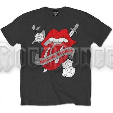 THE ROLLING STONES - VINTAGE TATTOO - unisex póló - RSTEE23MC