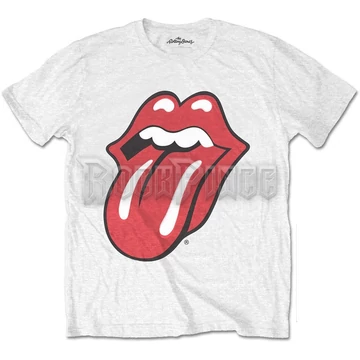 THE ROLLING STONES - CLASSIC TONGUE - unisex póló - RSTS03MW / RSTSP03MW