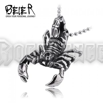 Scorpio - acél medál BR-BP8-134