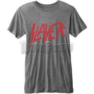 SLAYER - CLASSIC LOGO - unisex póló - SLAYBOTEE22MG