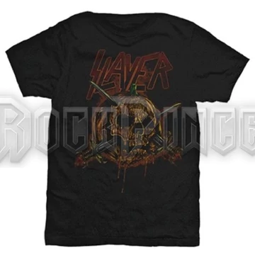 Slayer - Skull Pumpkin - Unisex Póló - SLAYTEE20MB