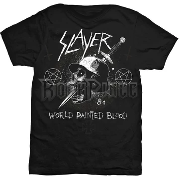 Slayer - Dagger Skull - Unisex Póló - SLAYTEE27MB