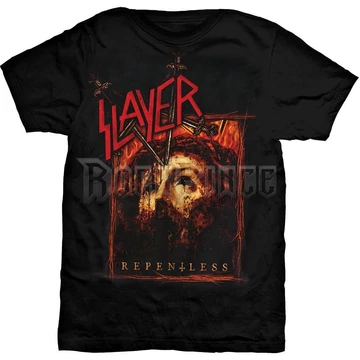 SLAYER - REPENTLESS RECTANGLE - unisex póló - SLAYTEE29MB