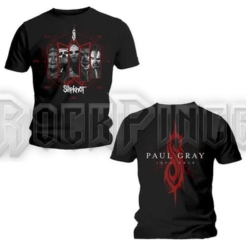 Slipknot - Paul Gray - Unisex Póló - SKTS07MB
