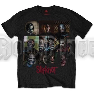 SLIPKNOT - BLOCKS - unisex póló - SKTS14MB