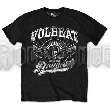 VOLBEAT - RISE FROM DENMARK - unisex póló - VOLTS01MB