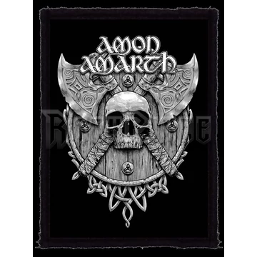 AMON AMARTH - Skull And Axes (70x95) - kisfelvarró HKF-0668