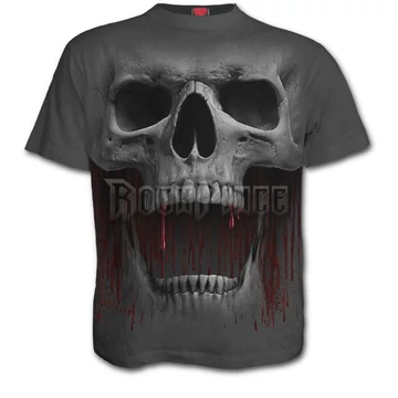 DEATH ROAR - T-Shirt Charcoal (Plain) - T151M115