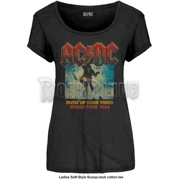 AC/DC - BLOW UP YOUR VIDEO - női póló - ACDCTS42LB