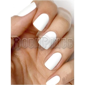 WHITE NAIL POLISH - körömlakk GLOSSY/118/WHITE