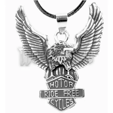 MotorCycles Ride Free Eagle - nyaklánc