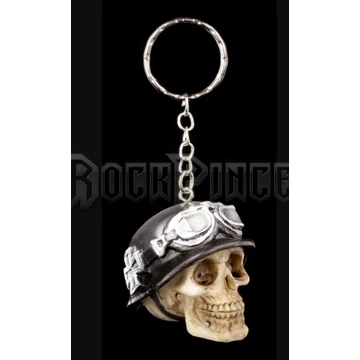 Iron Cross Skull - kulcstartó - K2761G6