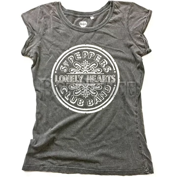THE BEATLES - SGT PEPPER DRUM - női póló - BEATCAVTS01LAW