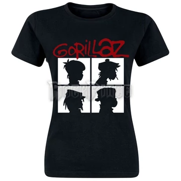 Gorillaz - Sziluett - NŐI PÓLÓ