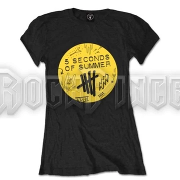 5 SECONDS OF SUMMER - SCRIBBLE LOGO - NŐI PÓLÓ - 5SOSTS08LB