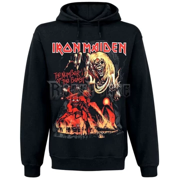 Iron Maiden - The Number of the Beast - kapucnis pulóver