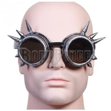 STEAMPUNK NAPSZEMÜVEG TÜSKÉKKEL - SILVER - 100320