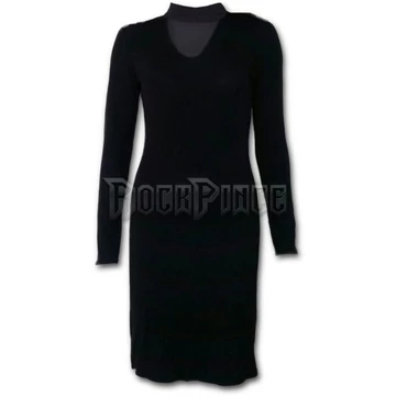 GOTHIC ELEGANCE - Neck Band Elegant Dress (Plain) - P001F137