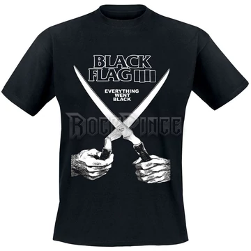 Black Flag - Everything Went Black - 1403 - UNISEX PÓLÓ