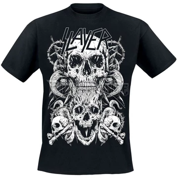 Slayer - Skulls - UNISEX PÓLÓ