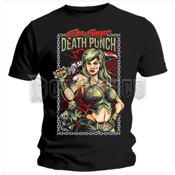 FIVE FINGER DEATH PUNCH - ASSASSIN - unisex póló - FFDPTS20MB