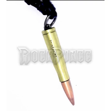 Lőszer medál bőr szíjon I.