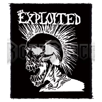 THE EXPLOITED - White Skull (80x95) - kisfelvarró HKF-0683