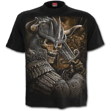 VIKING WARRIOR - T-Shirt Black - L040M101