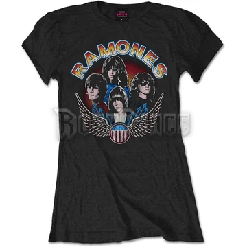 RAMONES - VINTAGE WINGS PHOTO - női póló - RATS21LB