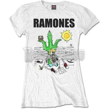 RAMONES - LOCO LIVE - női póló - RATS33LW