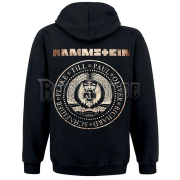 Rammstein - TDM-1606 - cipzáras kapucnis pulóver