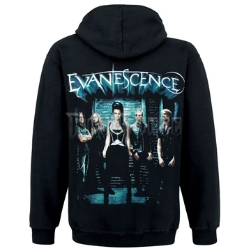 EVANESCENCE - BAND - CIPZÁRAS KAPUCNIS PULÓVER