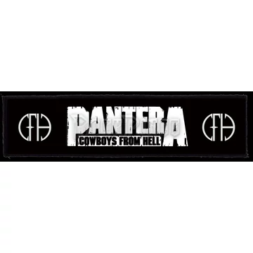 PANTERA - Logo CFH (Superstrip) - kisfelvarró HKF-0702