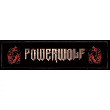 POWERWOLF - Logo (Superstrip) - kisfelvarró HKF-0704