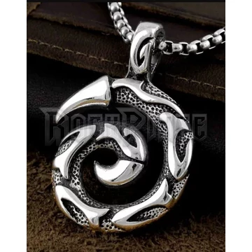 Maori Koru Spiral - ACÉL MEDÁL