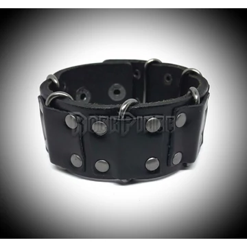 Metal Strap Black - bőrkarkötő - 56#BR