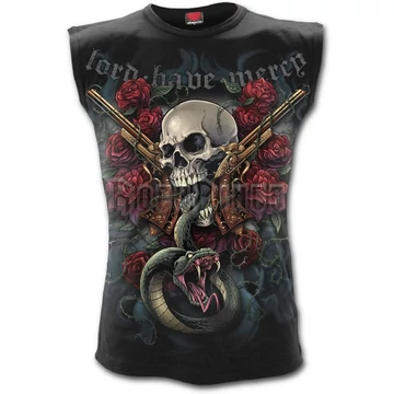 LORD HAVE MERCY - Sleeveless T-Shirt Black (Plain) - T153M001