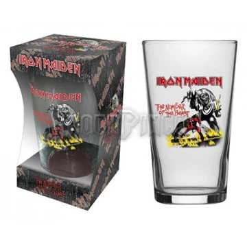 Iron Maidon - The Number of the Beast - söröspohár - BG027