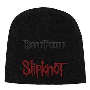 Slipknot - Red Logo - kötött sapka - BH087