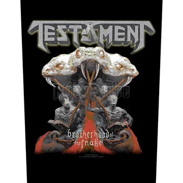 Testament - Brotherhood Of The Snake - hátfelvarró - BP1038