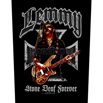 Lemmy - Stone Deaf Forever - hátfelvarró - BP783 / BP0783