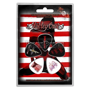 Mötley Crüe - Red, White &amp; Crüe - gitárpengető szett - PP022
